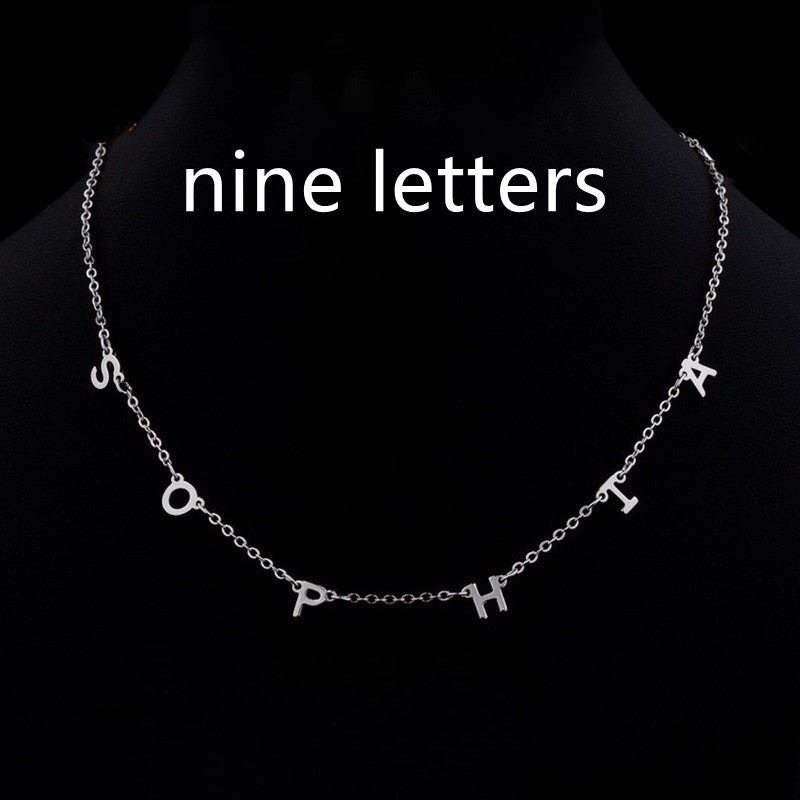 Havana Personlised Name Necklace