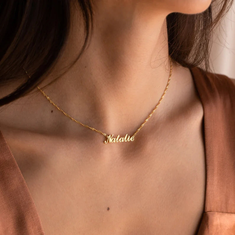 Sienna Handwritten Name Necklace